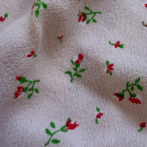 Brandy Melville Floral Romantic Crop Top - Picture 3 of 3